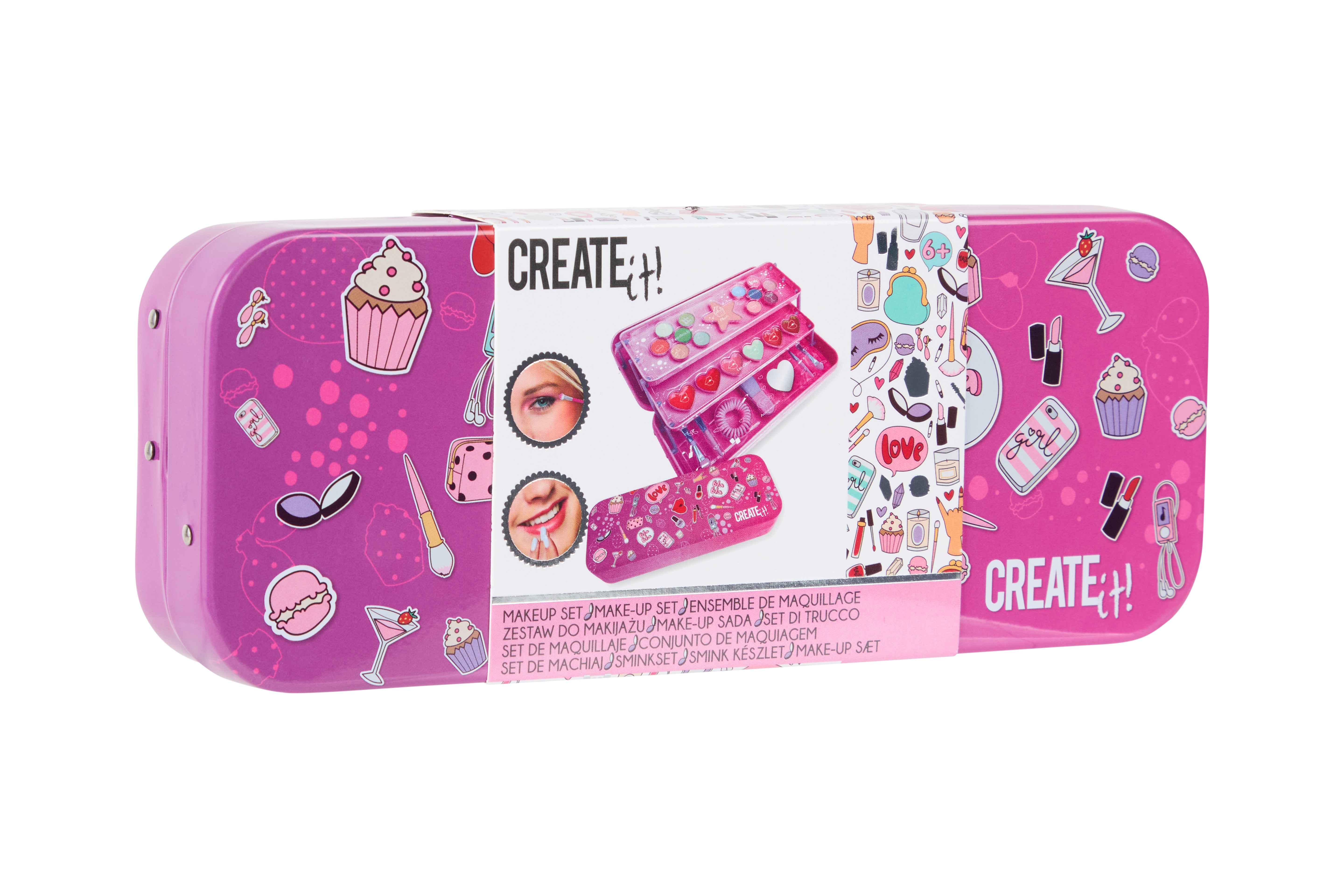 Create It! Makeup Tin 3 Layers