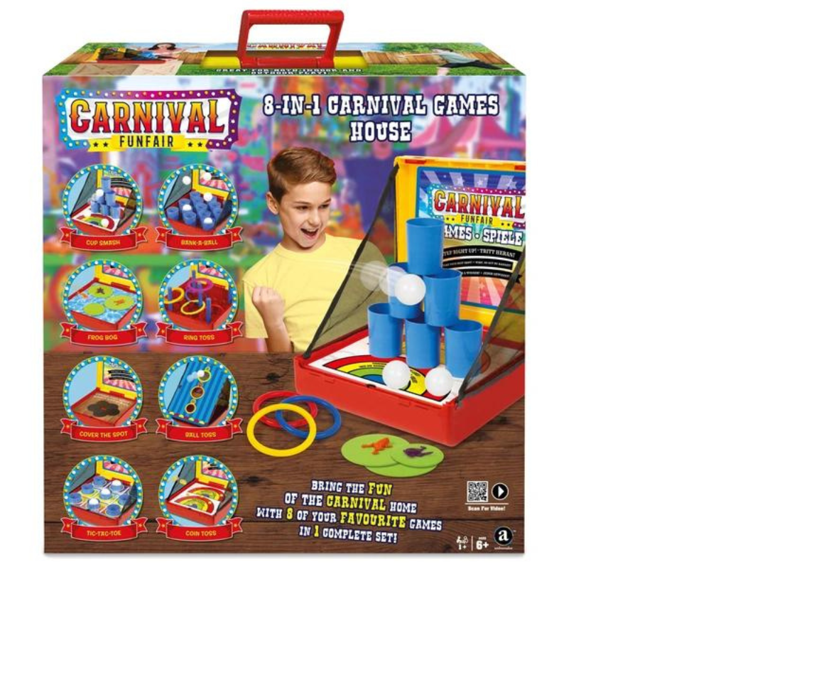 Carnival Funfair 8-In-1 Carnival Games