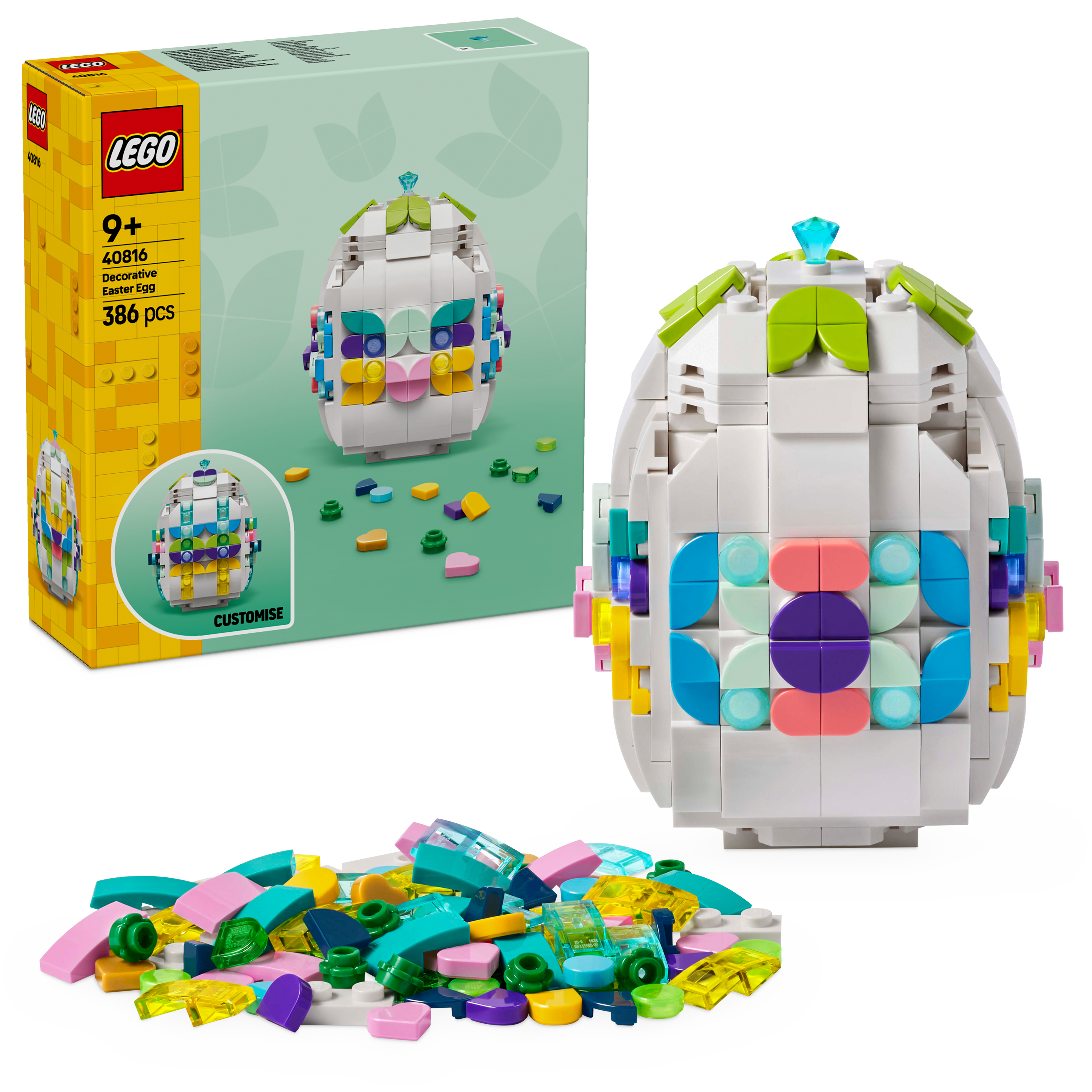 Lego Decorative Easter Egg Toy 40816