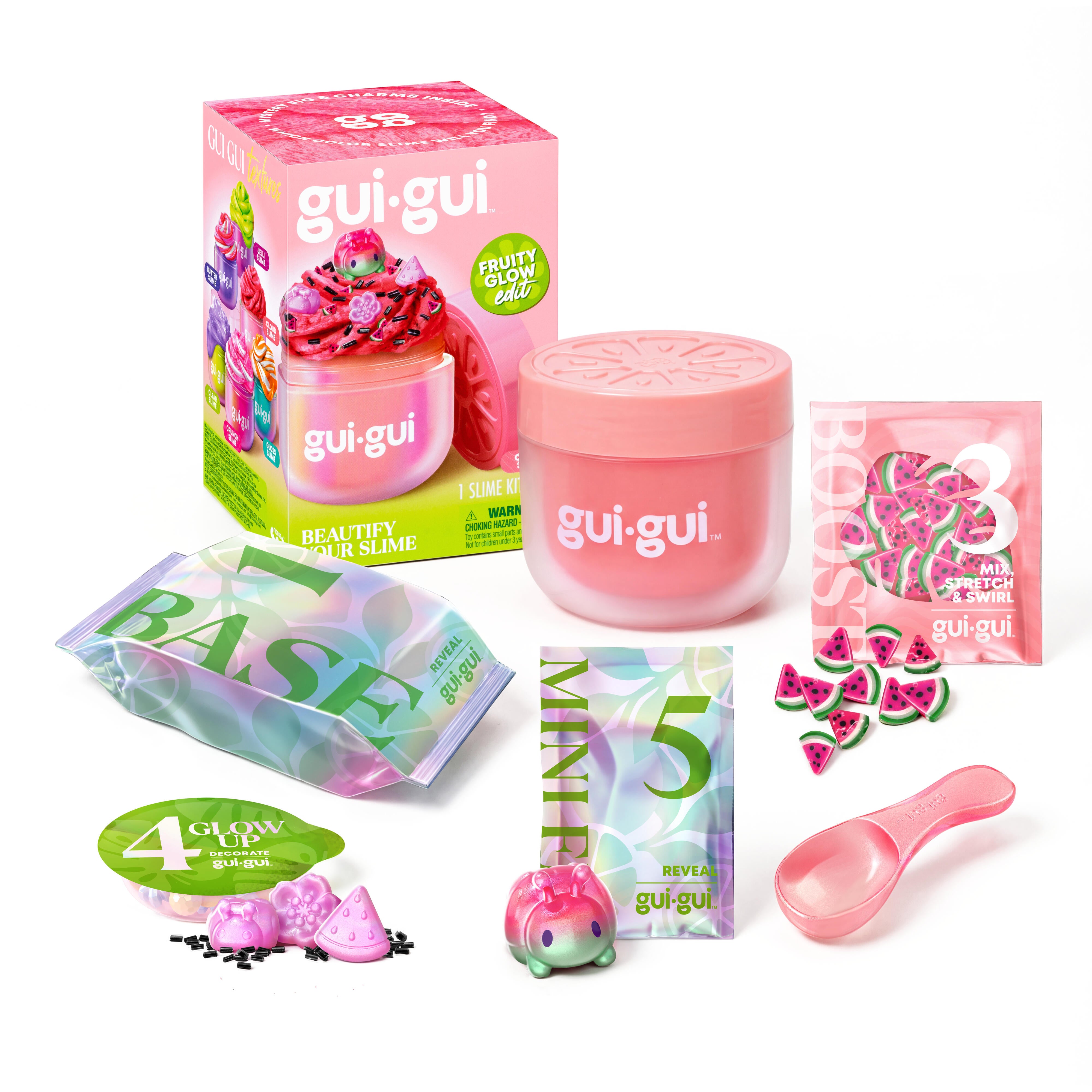 Gui Gui Fruity Glow Single Pack : Beautify Your Slime Assortment