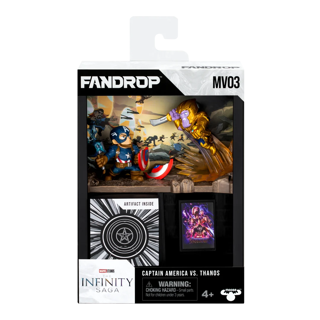 Marvel Captain America Vs. Thanos Figures Fandrop