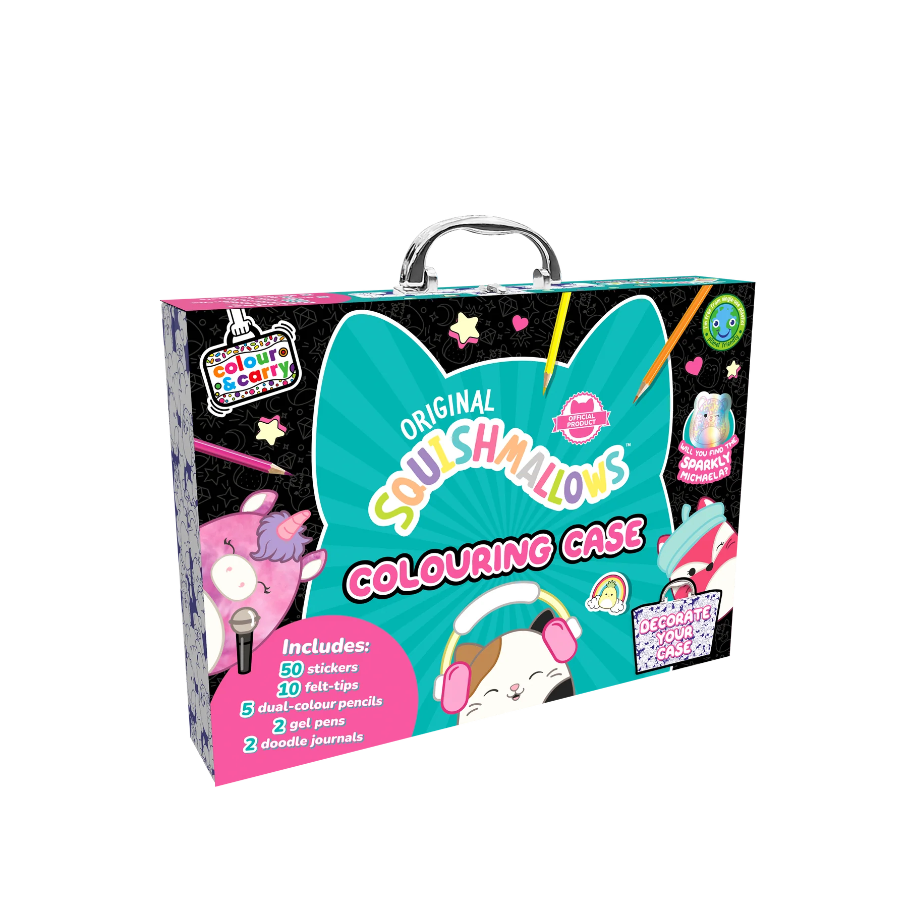 Original Squishmallows Colouring Case