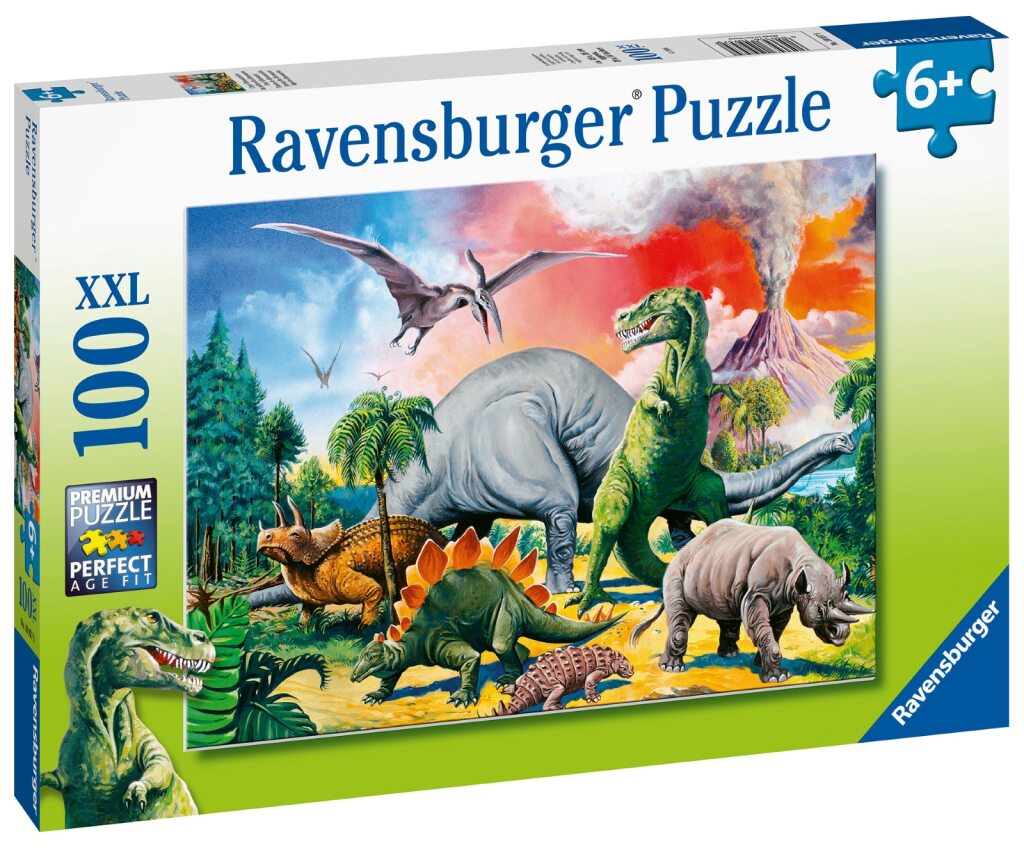 Ravensburger Among The Dinosaurs, 100Pc Xxl