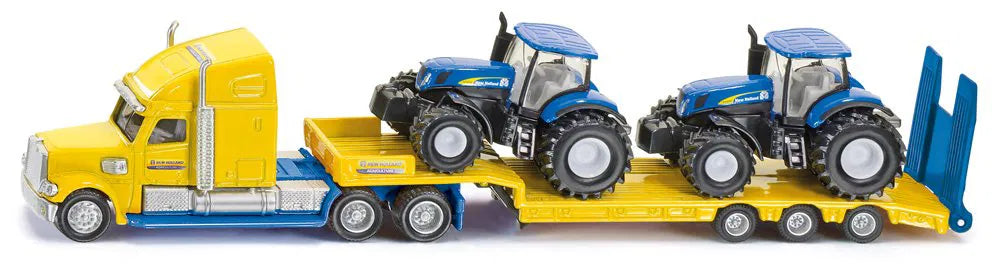 Siku 1:87 Truck With 2 New Holland Tractors