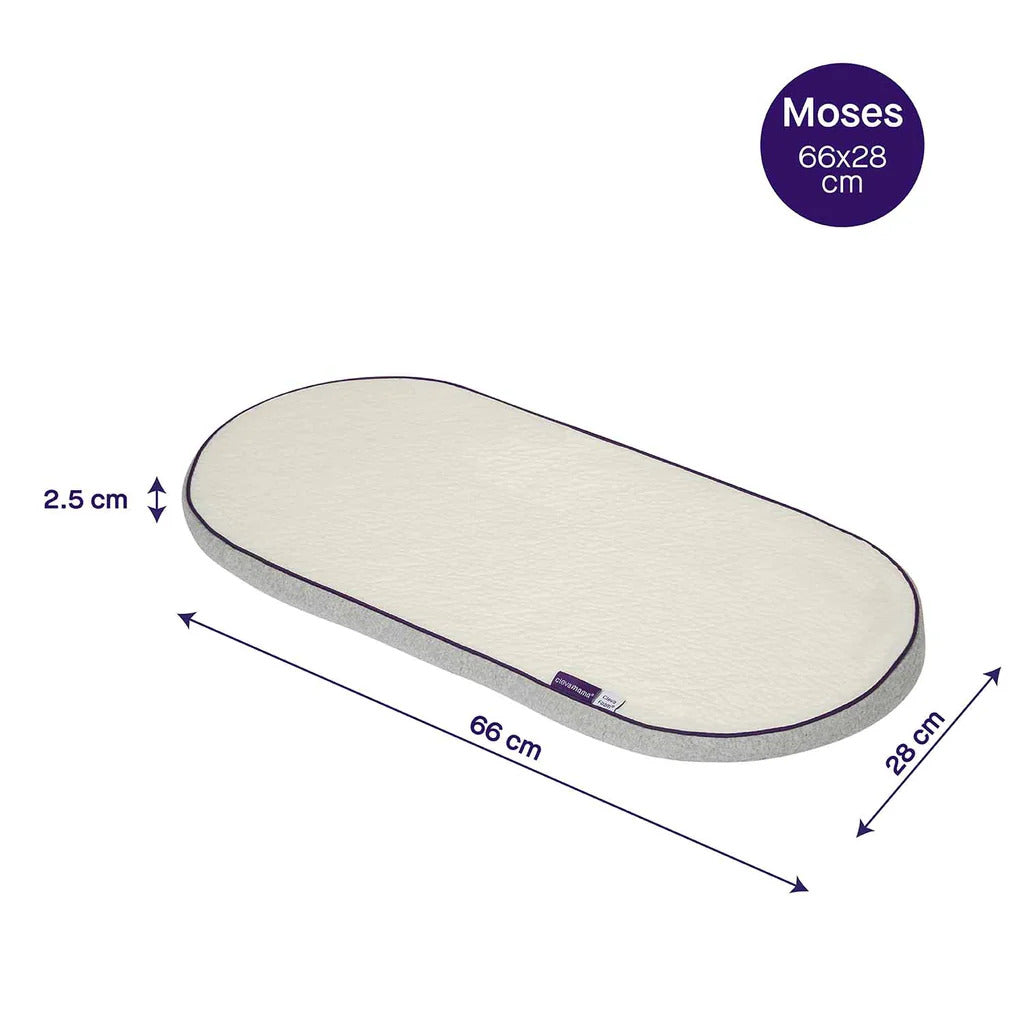 Clevafoam® Baby Mattress Moses Basket & Pram