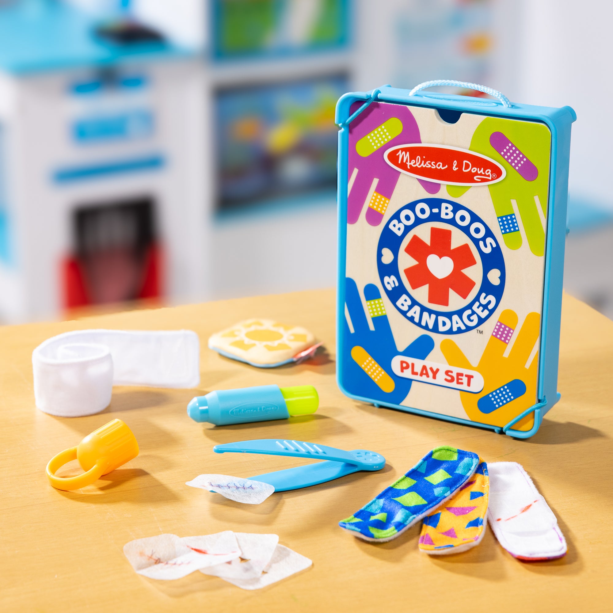 Boo-Boos & Bandages Reusable Play Set
