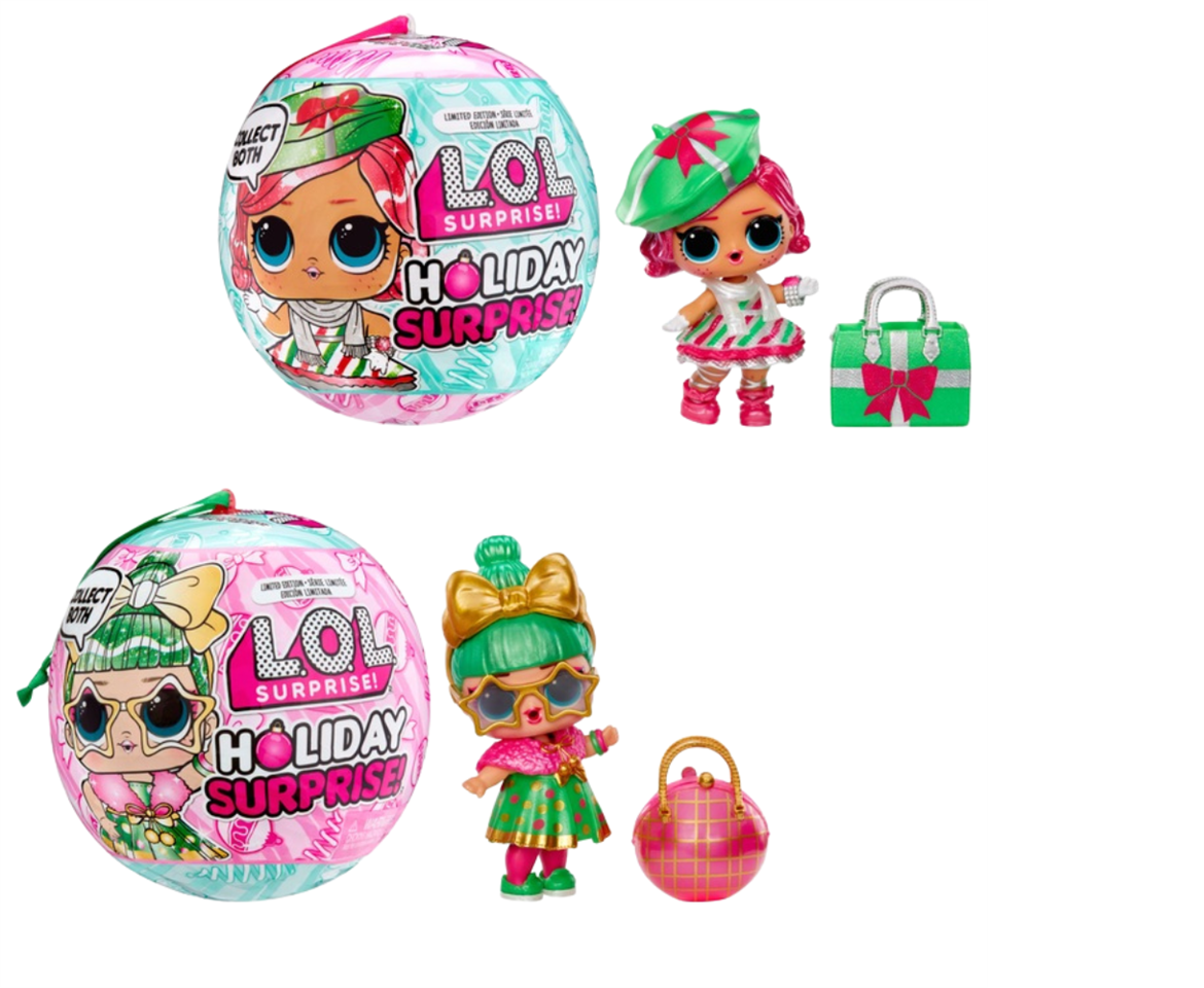 L.o.l. Surprise! Holiday Surprise Fashion Doll Assortment Of Dreamin' Bb And Tinsel