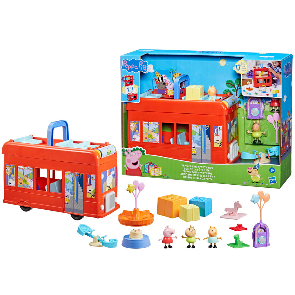 Peppas 2 In 1 Party Bus