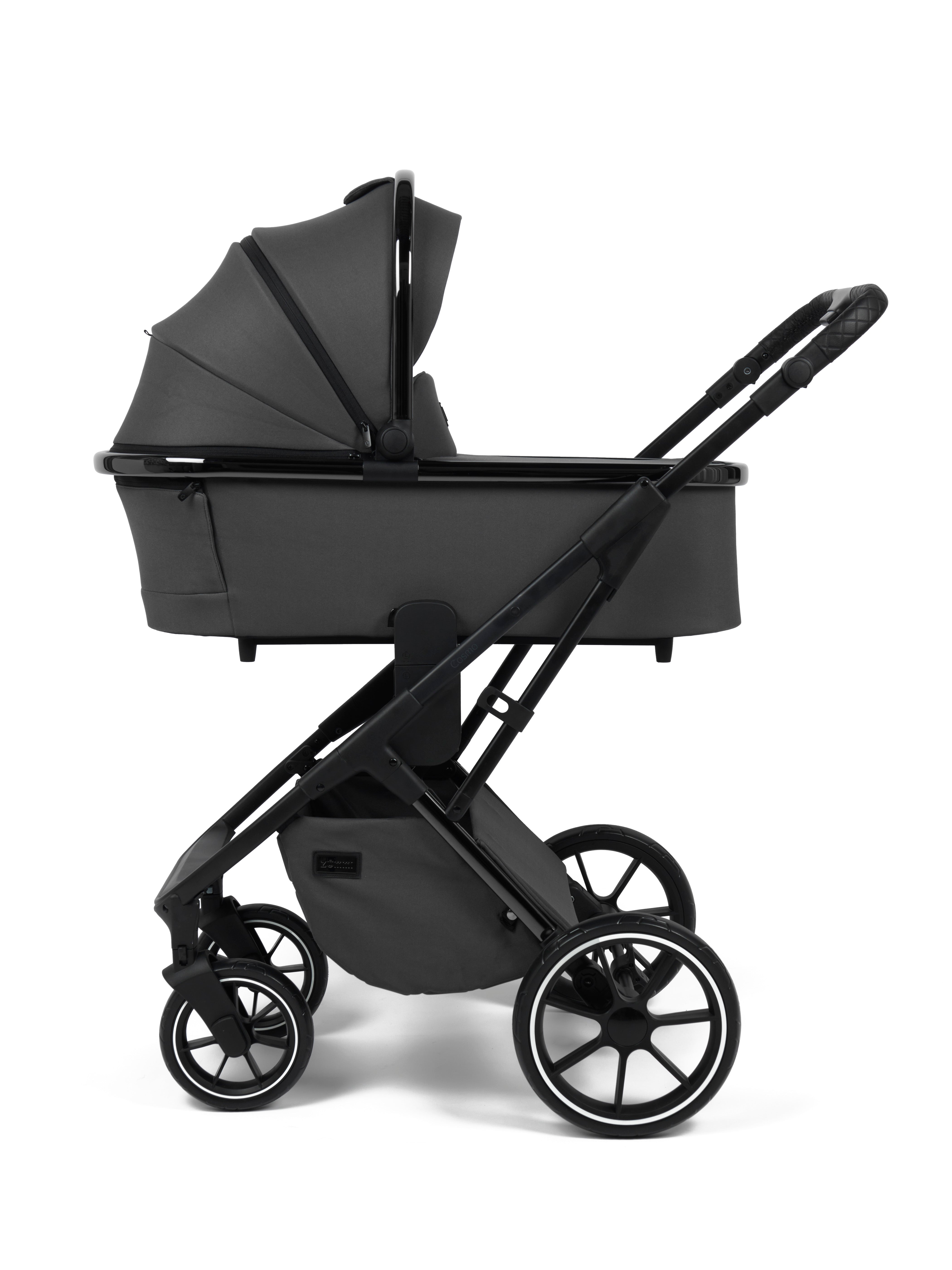 Zummi Cosmo Travel System – 3-In-1 Bundle With Seat Unit, Carry Cot & R129 Car Seat