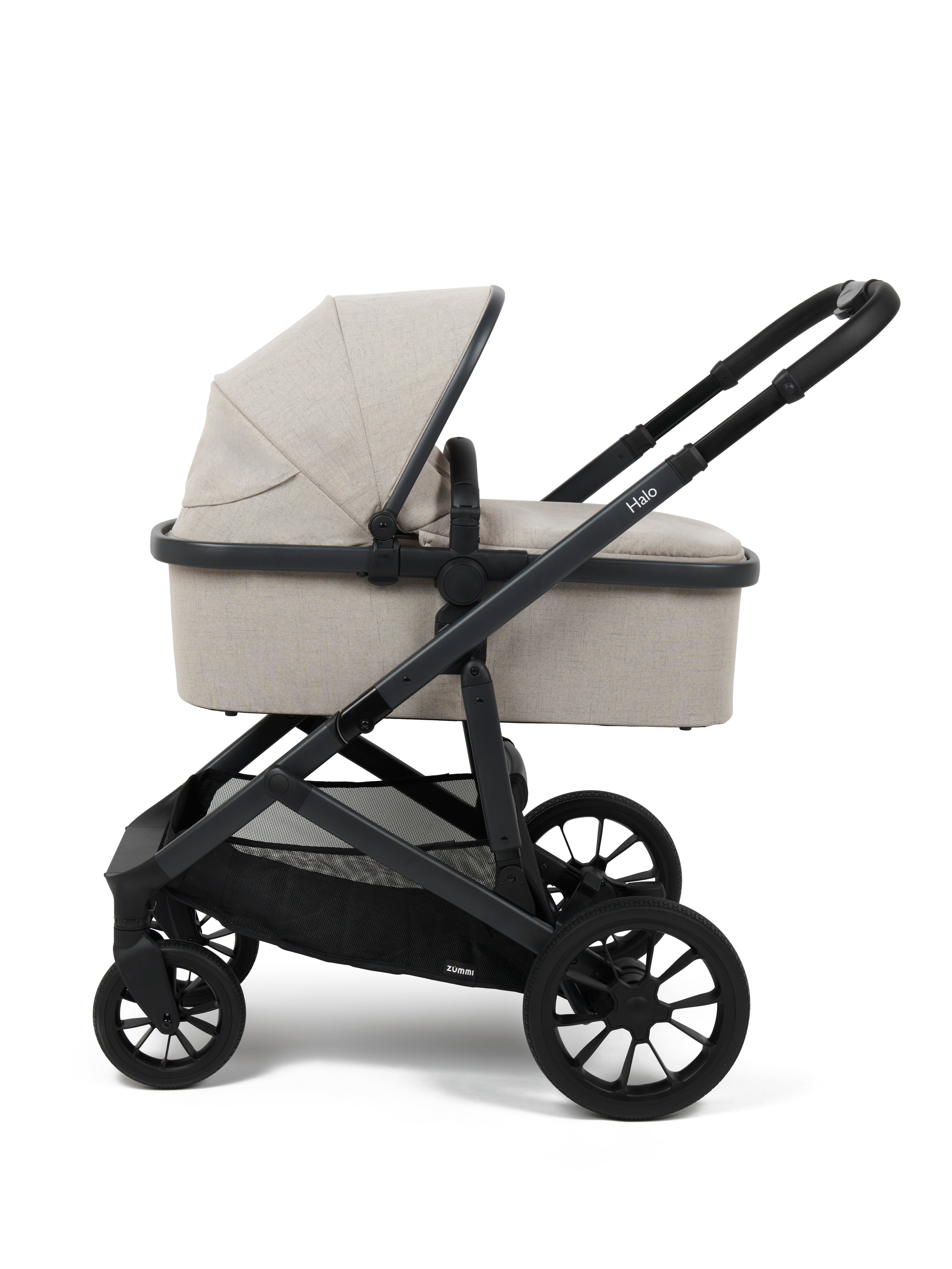 Zummi Halo Tandem Travel System - Meadow