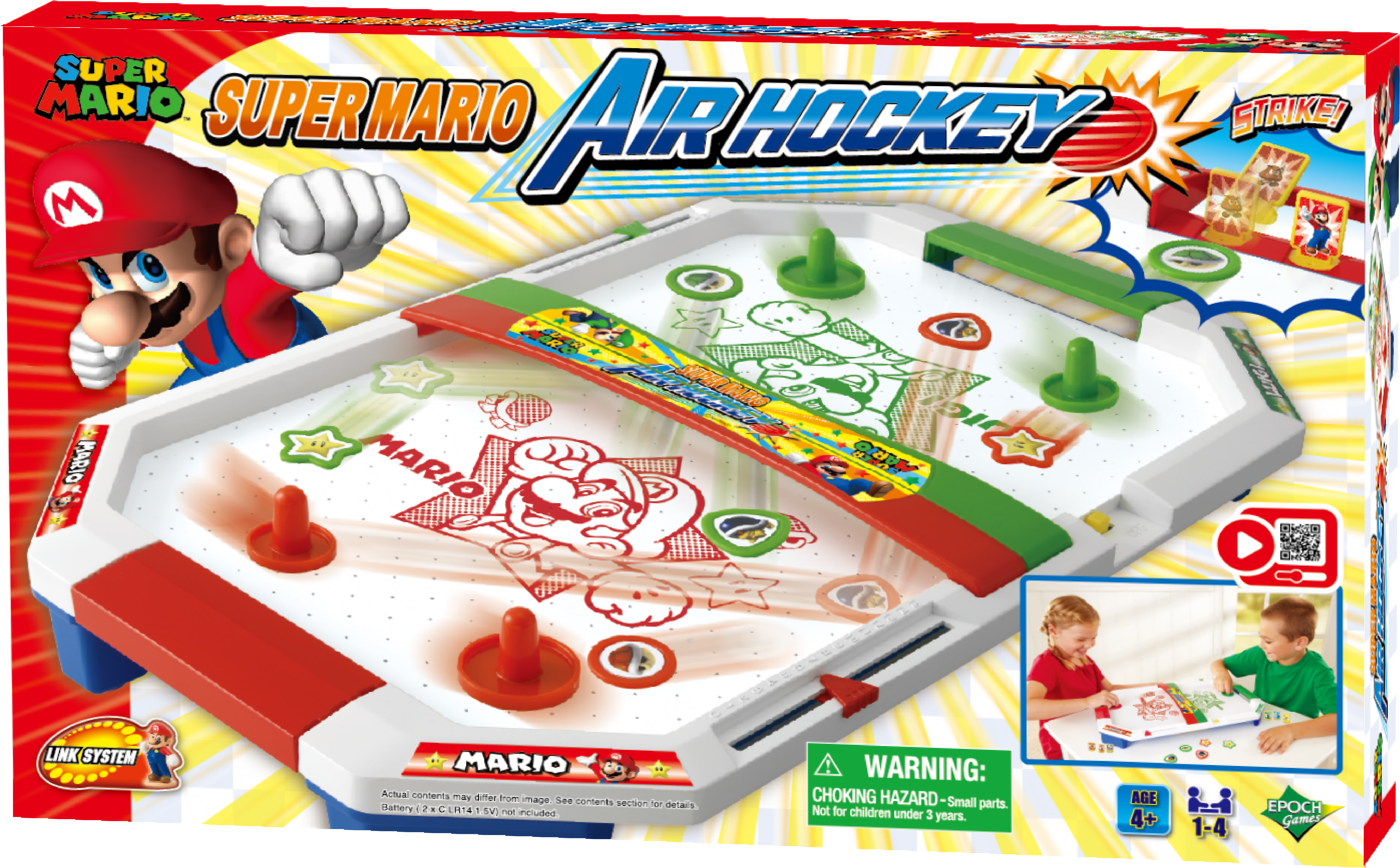 Super Mario Air Hockey