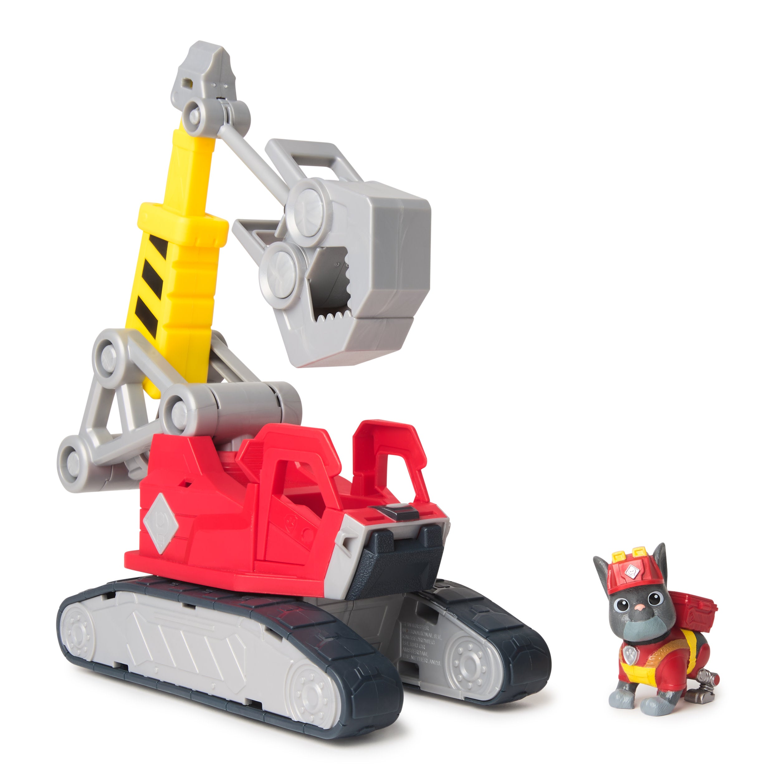 Rubble & Crew Charger's Mega Power Crane, Toy Truck With Charger Figure And 2 Detachable Tools