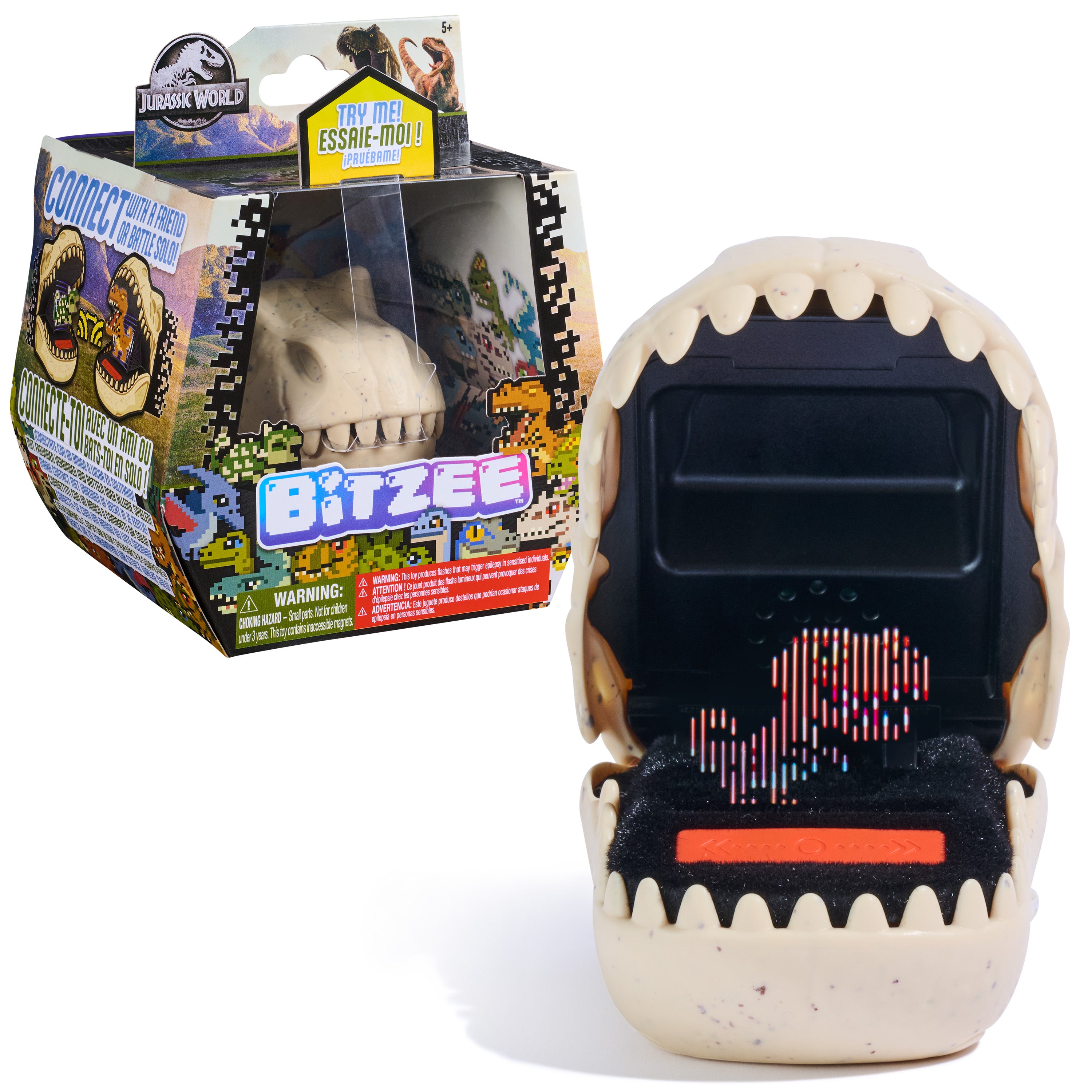 Bitzee, Jurassic World Interactive Dinosaur Toy With 25 Dinosaurs Inside