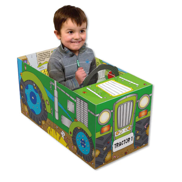 Convertible Tractor β Farm Playmat & Sit-In Tractor & Farmyard Animal Story For 3β6 Years