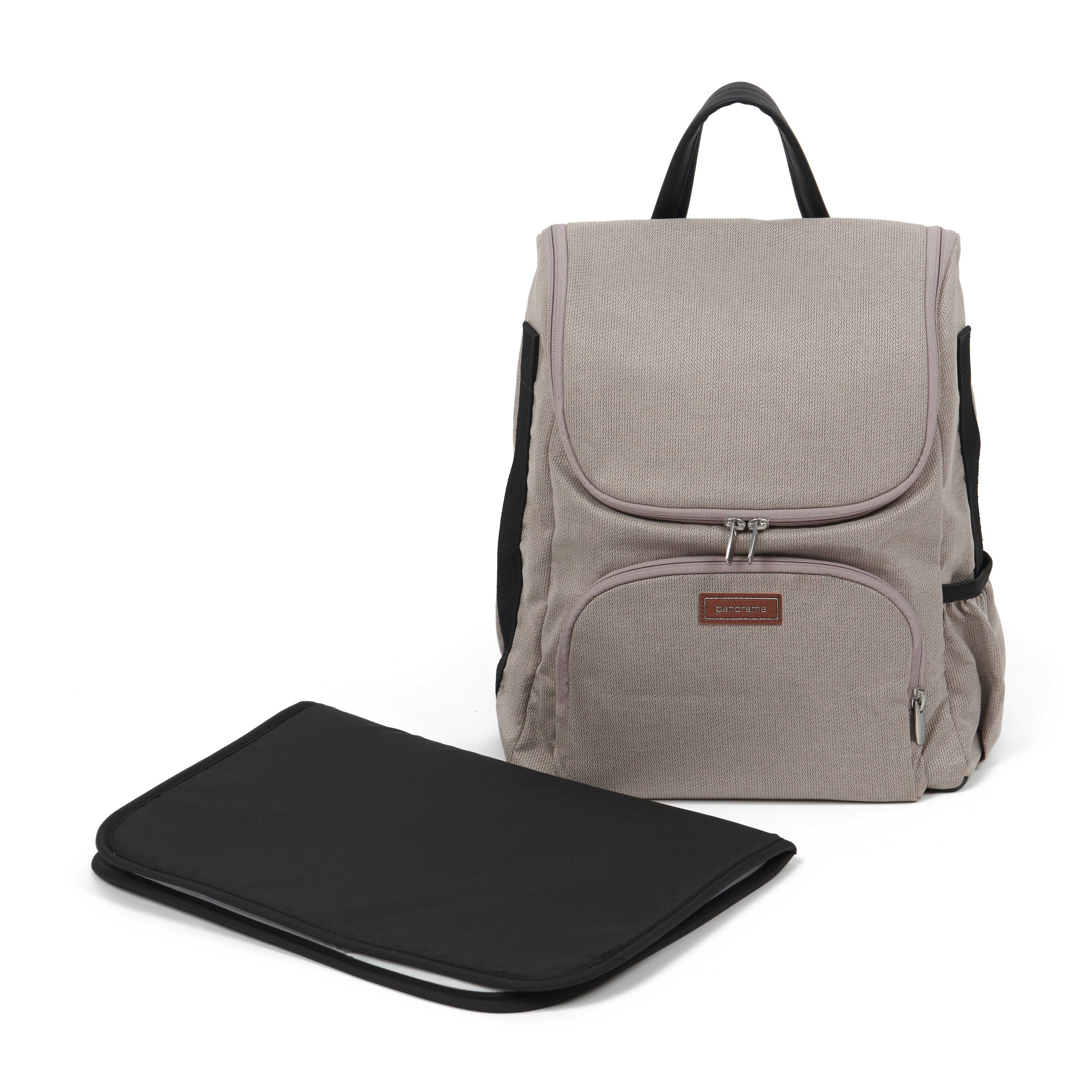 Panorama/Universal Backpack With Change Pad - Almond