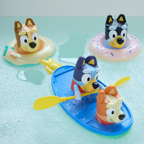 Tomy Toomies Bluey Bath Toys Family Adventure Set