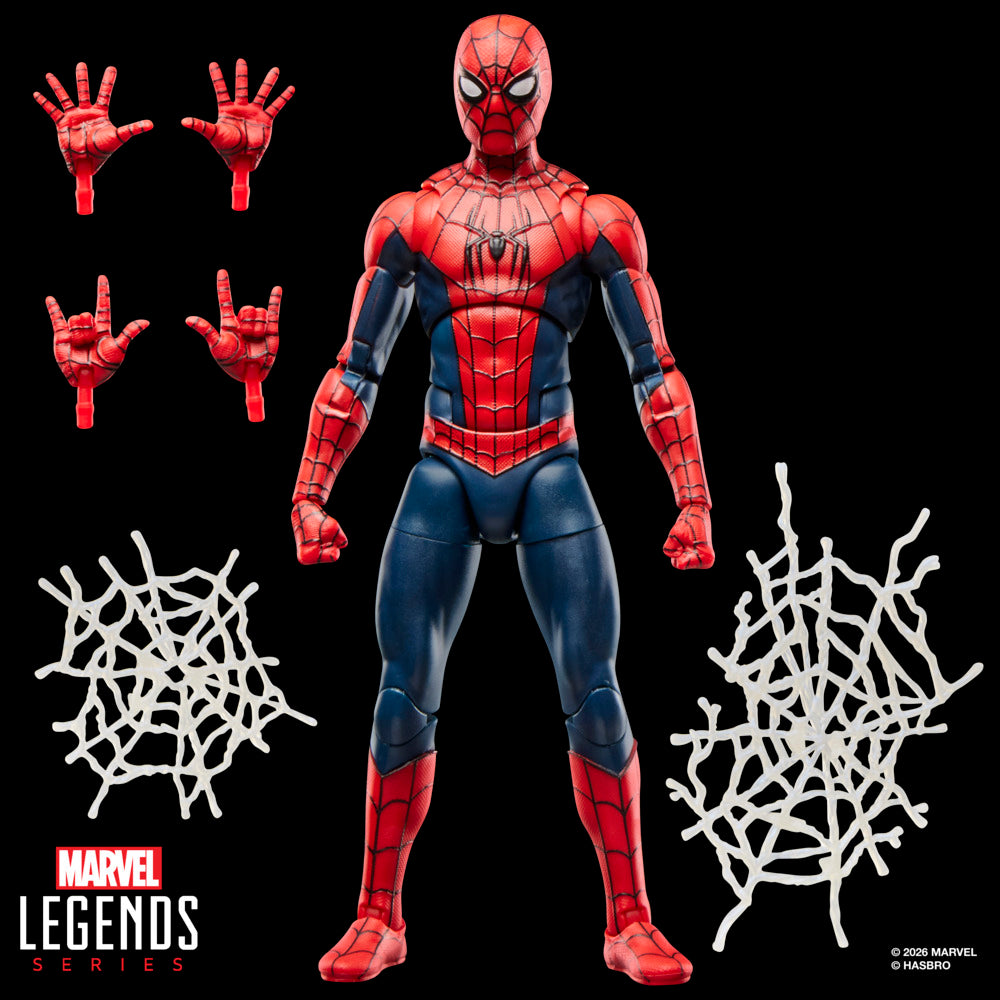 Marvel Legends Series Spider-Man, Spiderman: Brand New Day 6" Collectible Action Figure