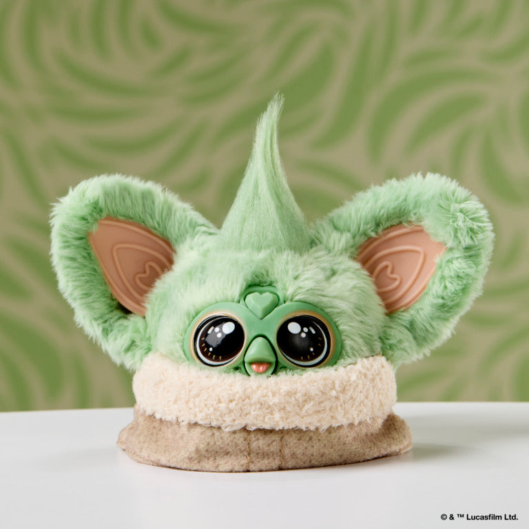 Furby Furblets Star Warsβ’ Grogu Collectible Electronic Plush Toy, Officially Licensed