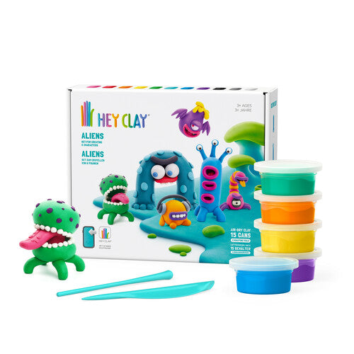 Hey Clay Aliens 15 Can Set