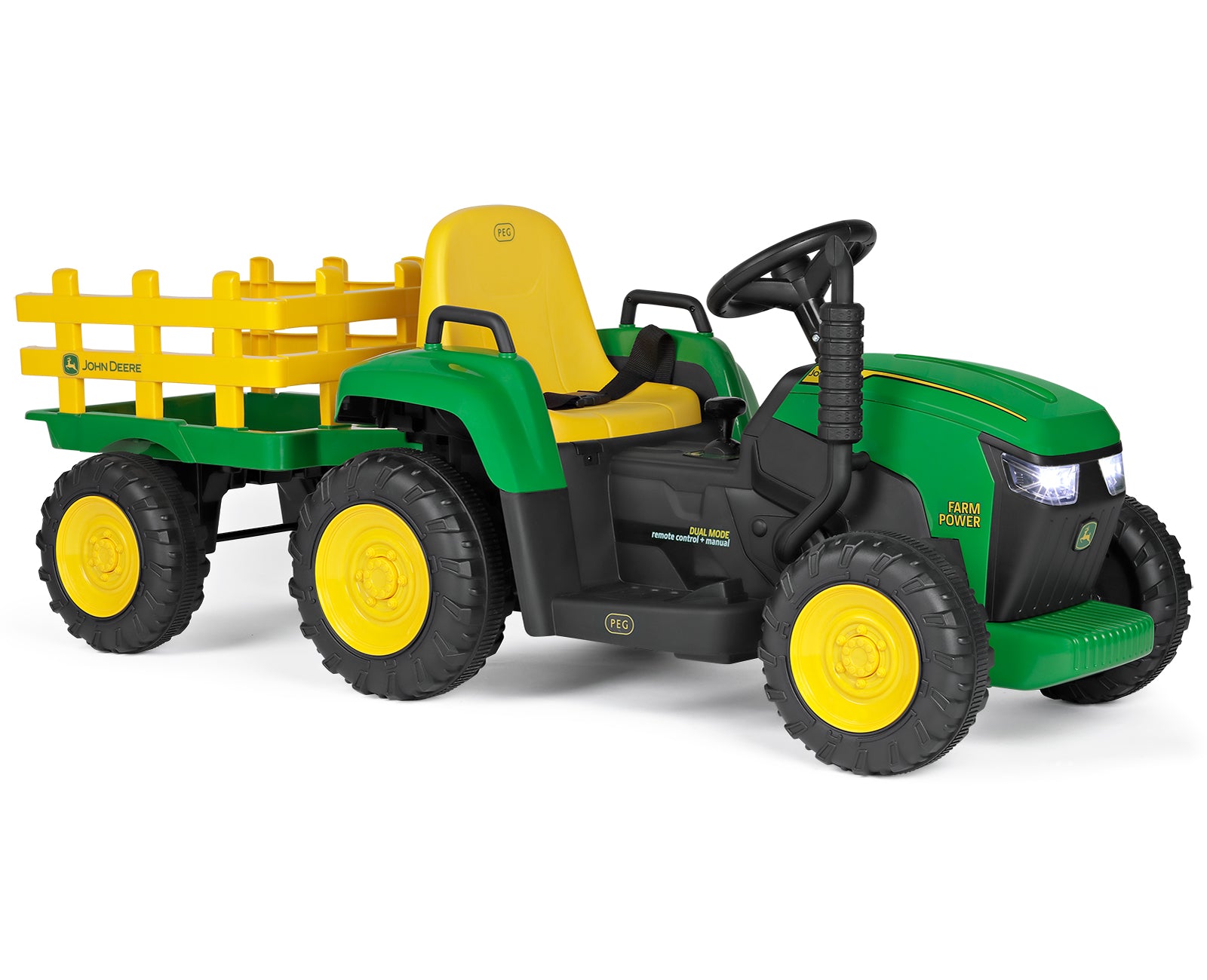 Peg Perego John Deere Farm Power With Remote Control