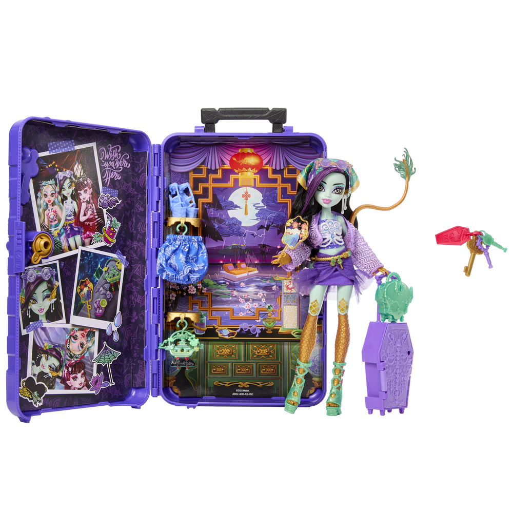 Monster High Skulltimate Secrets: Destination Gore-Geous Oasis Jinafire Long Doll