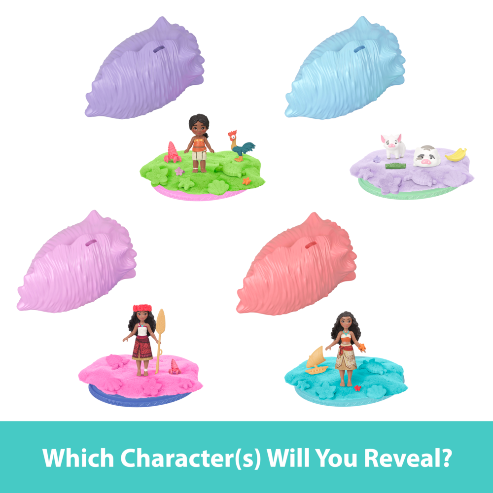 Disney Moana Doll Ocean Shell Reveal Assortment