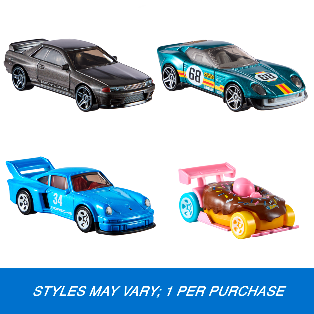 Hot Wheels Xl Diecast Cars 1:43 Scale Assortment