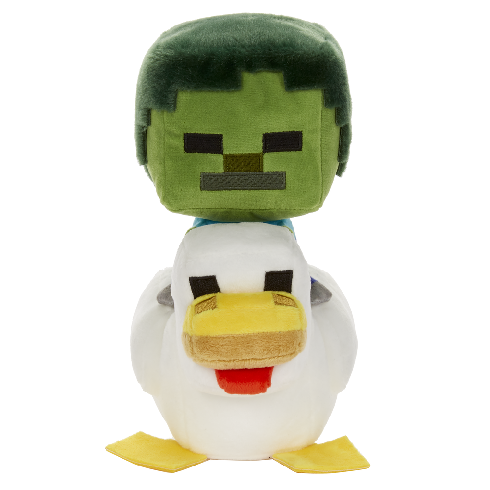 Minecraft 8" Deluxe Plush Chicken Jockey