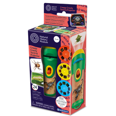 Torcia Proiettore Natural History Museum – 24 Immagini Di Insetti, Per Pareti E Soffitto, Gioco Per Bambini