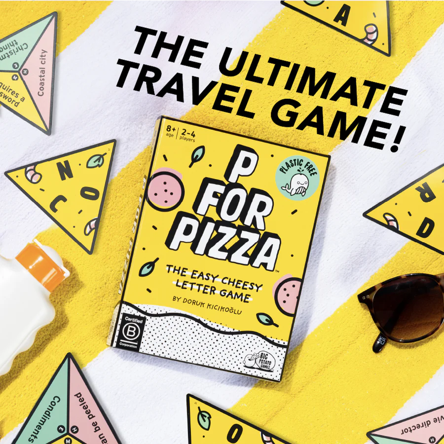 P For Pizza Travel Game