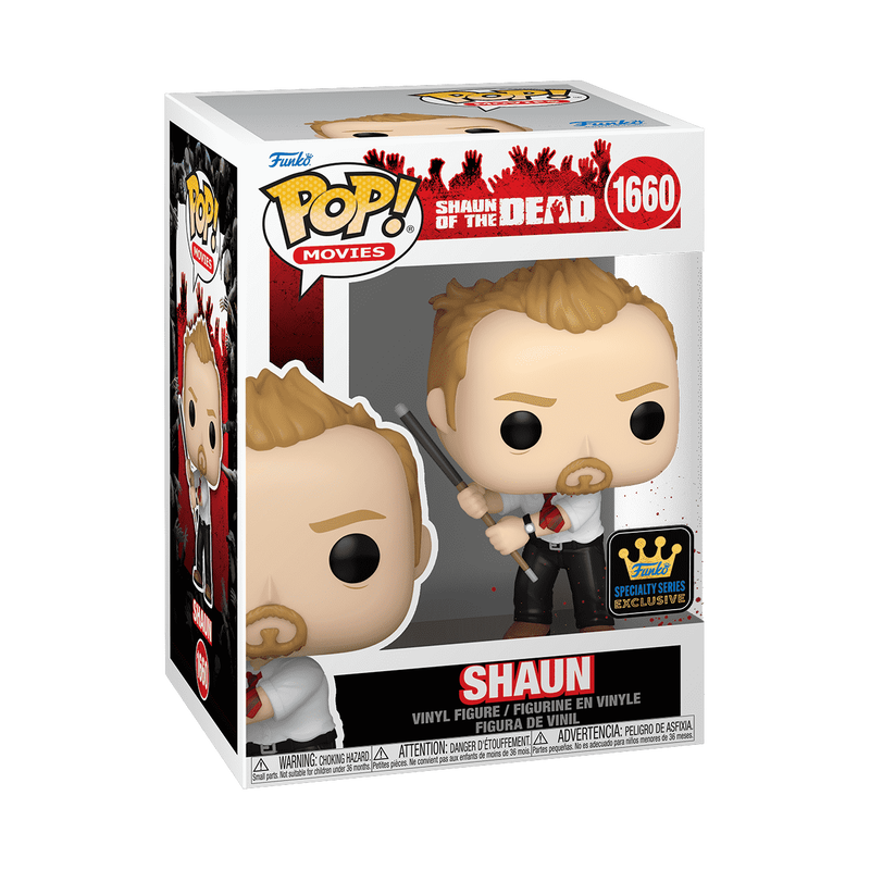 Funko Pop! Shaun Of The Dead With Pool Cue