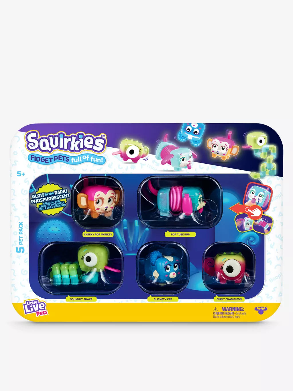 Little Live Pets - Squirkies: 5 Pack