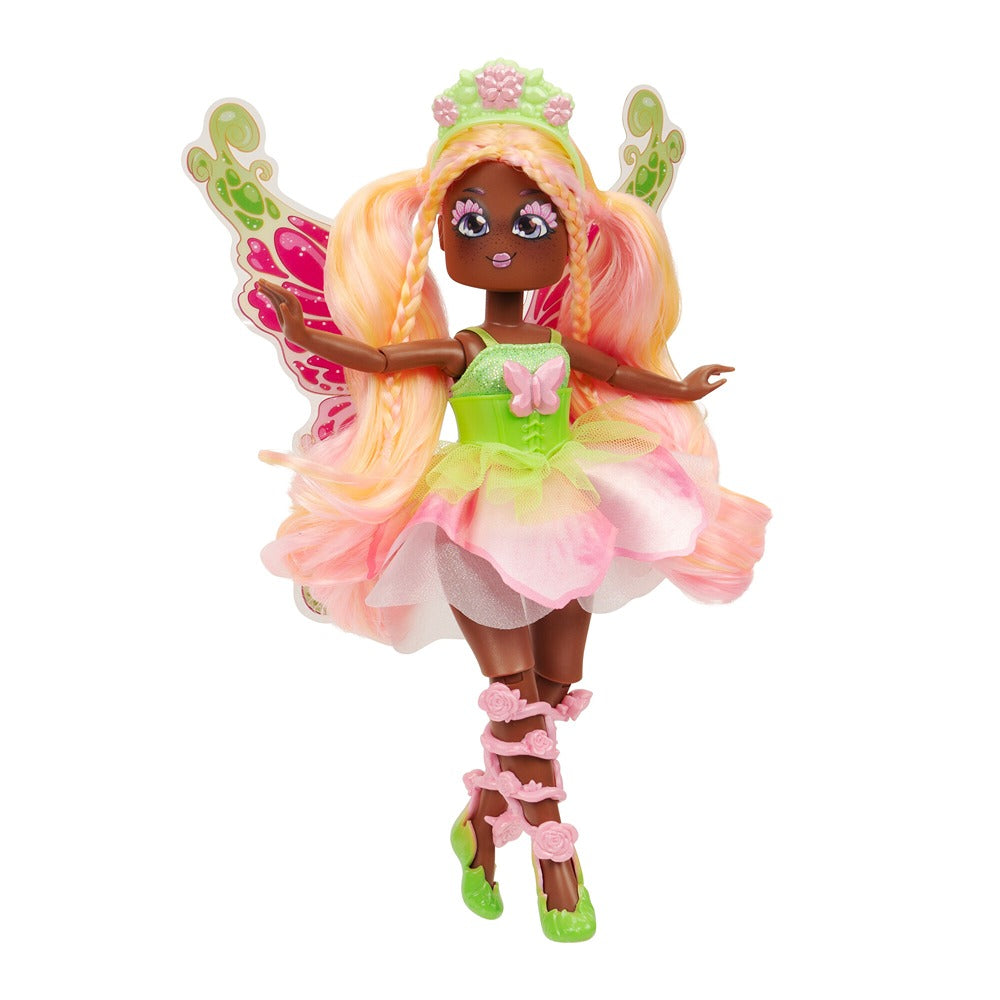 Royale High 9” Fashion Doll - Posey The Nature Fairy, Wave 1, Series 1 - Fairy Journal, Comb, And Virtual Item Code Included - Ages 5+
