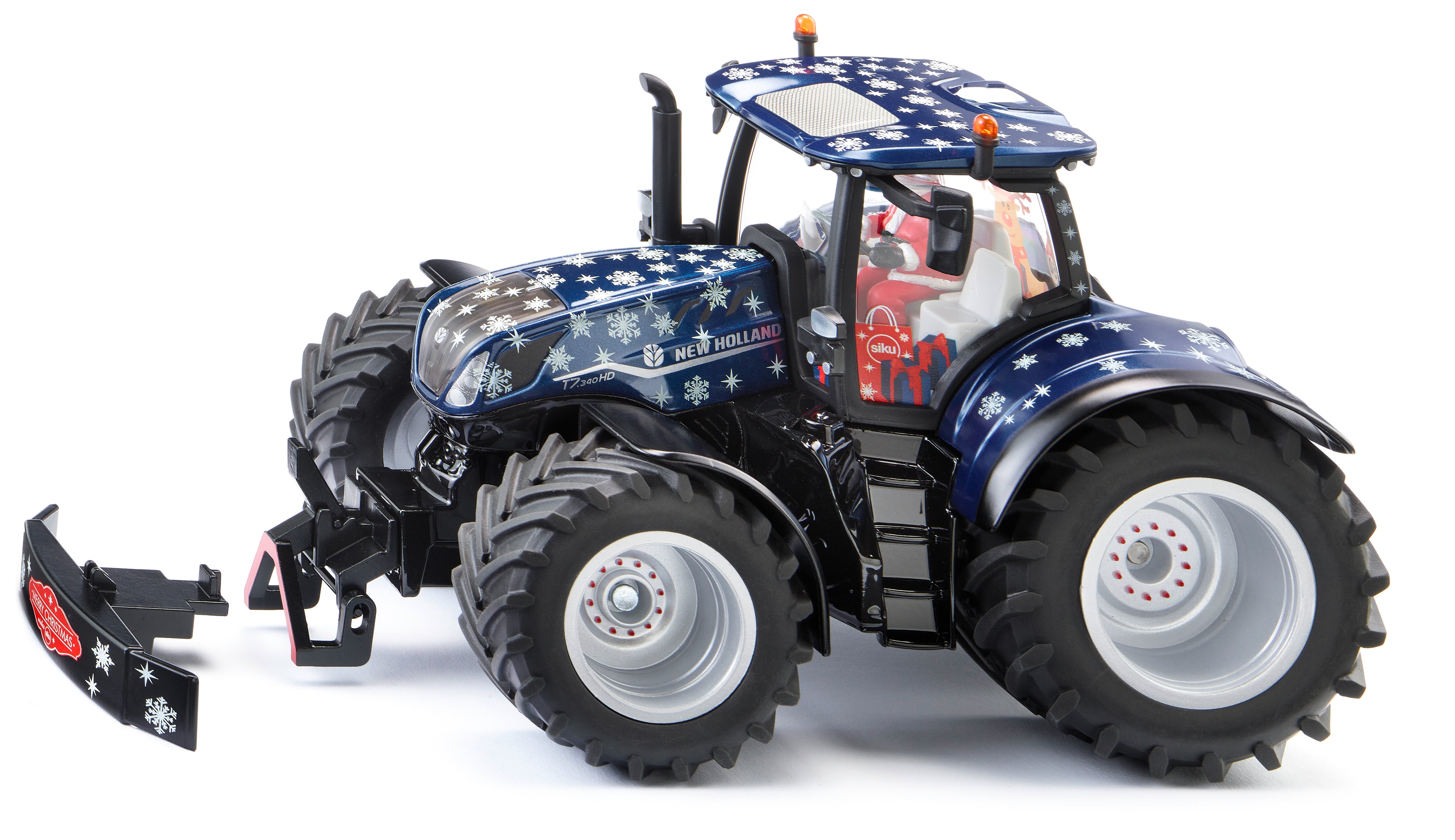 Siku New Holland Christmas Tractor