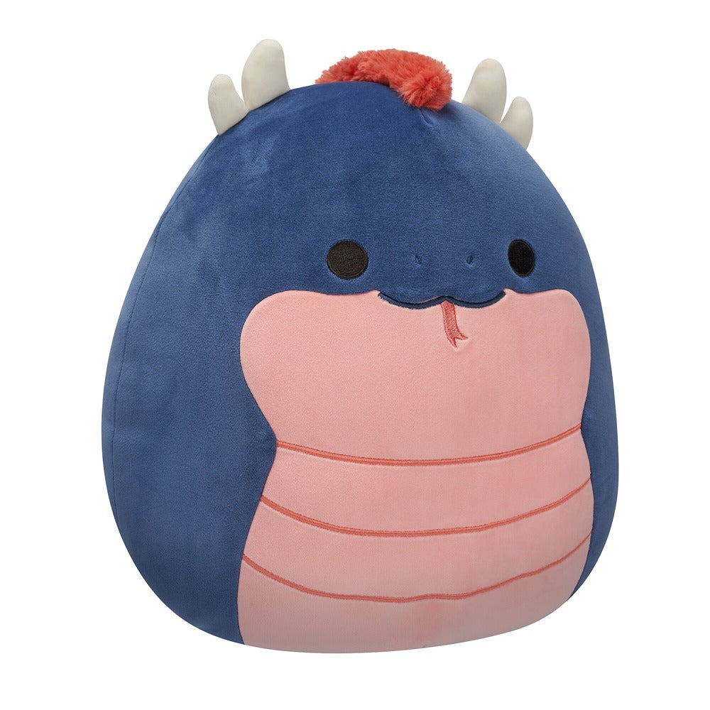 Original Squishmallows 12-Inch Cian The Navy Basilisk
