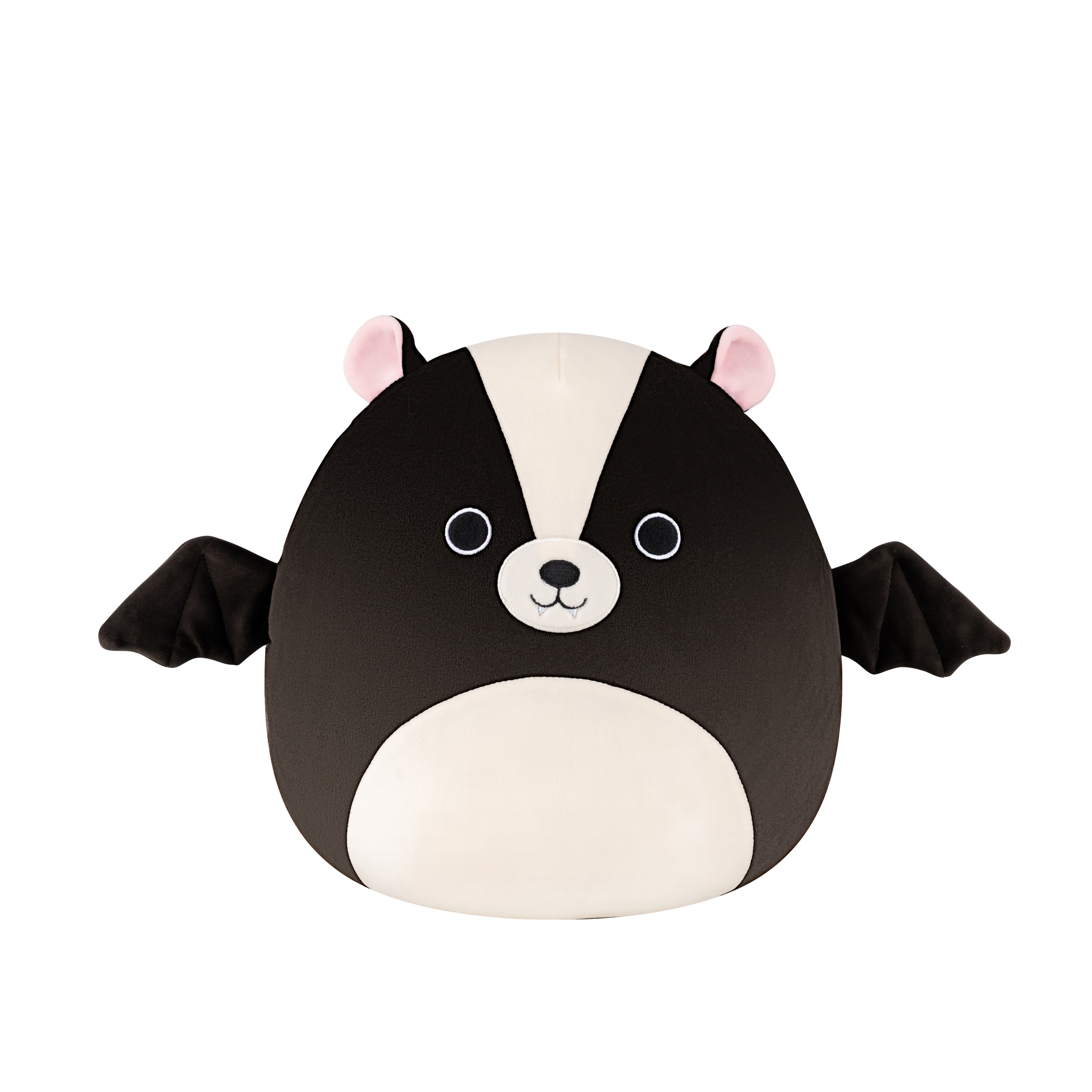 Original Squishmallows 12-Inch Skyler The Black Skunk Bat