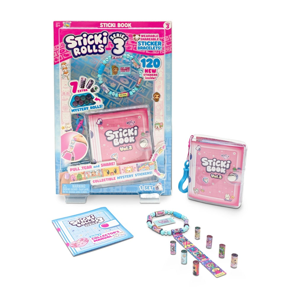 Sticki Rolls Sticki Book Series 3