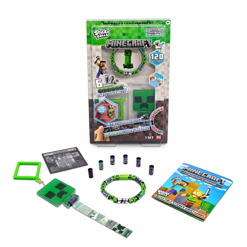 Sticki Rolls Minecraft Backpack Clip