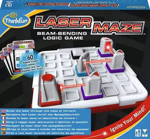 Laser Maze Beam-Bending Logic Maze Game