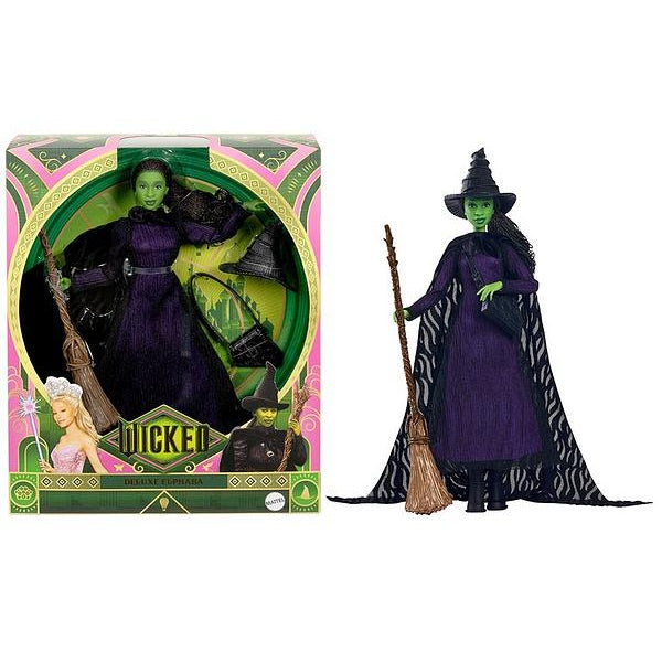 Wicked Doll Deluxe Elphaba Collector's Edition 29Cm