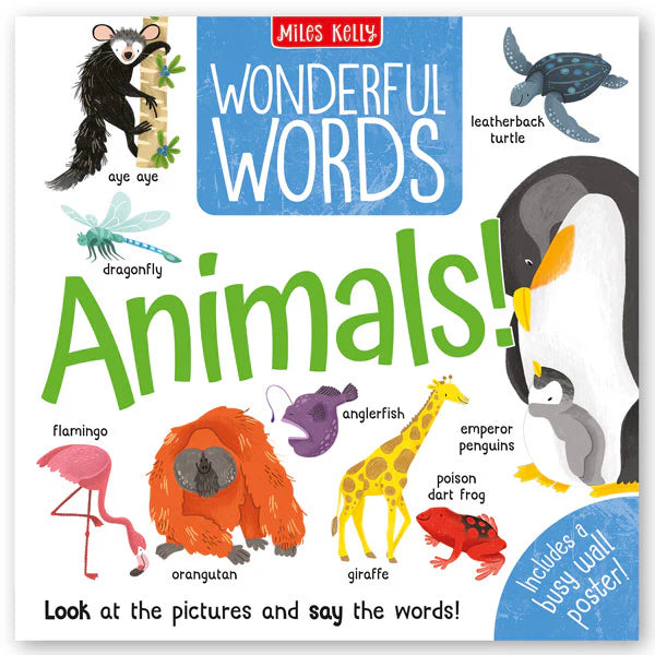 Wonderful Words: Animals! Book