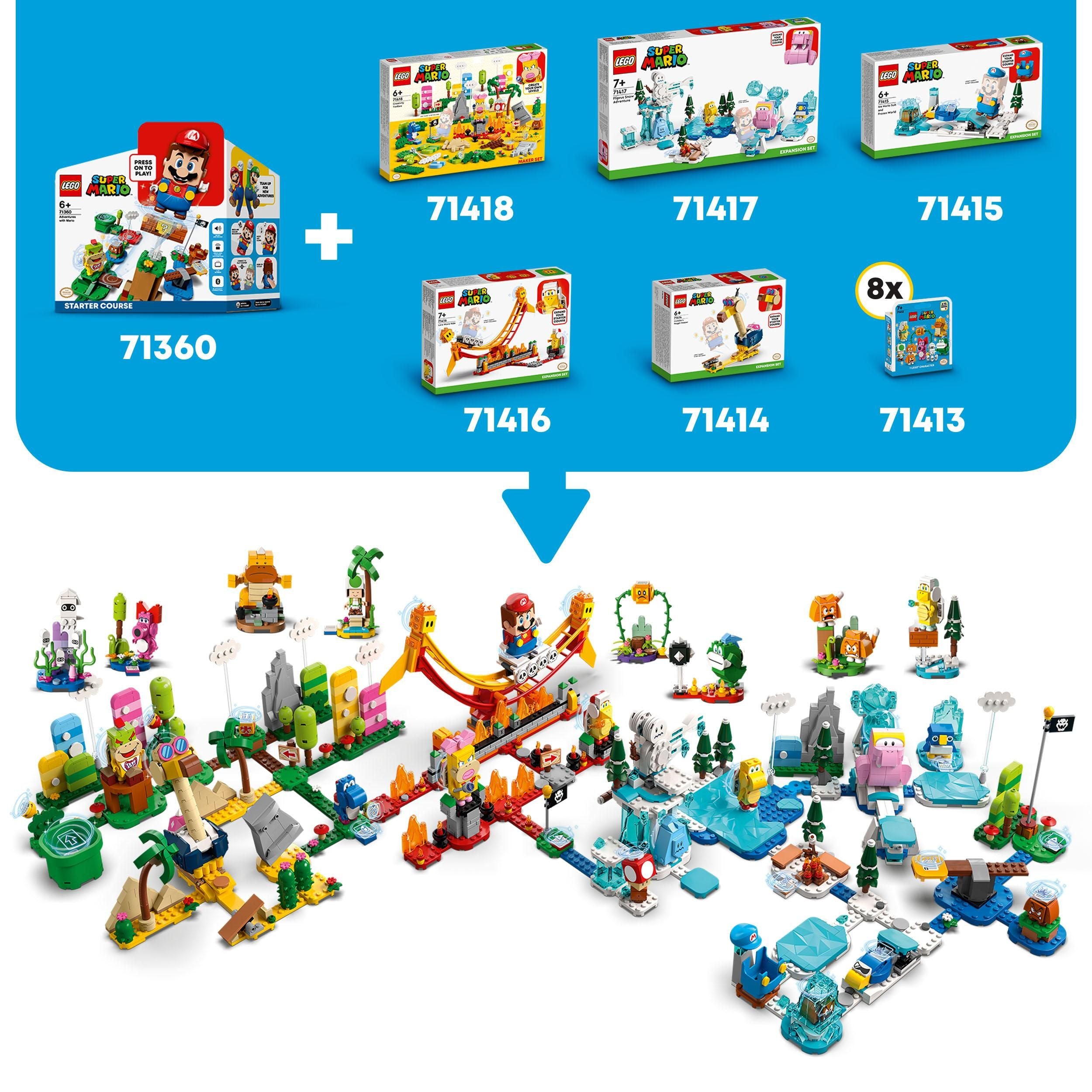 Lego® Super Mario™ Creativity Toolbox Maker Set Building Toy Set 71418