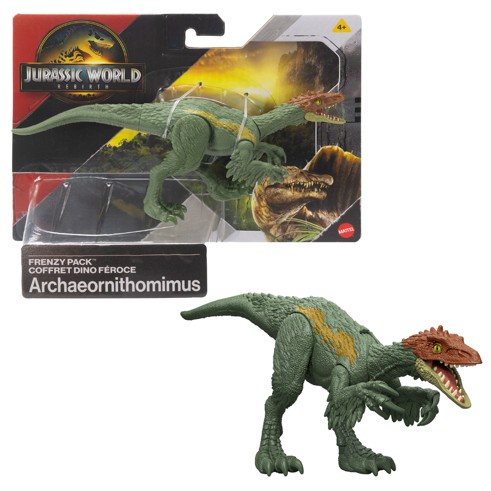 Jurassic World Rebirth Frenzy Pack Dinosaur Action Figure Assortment