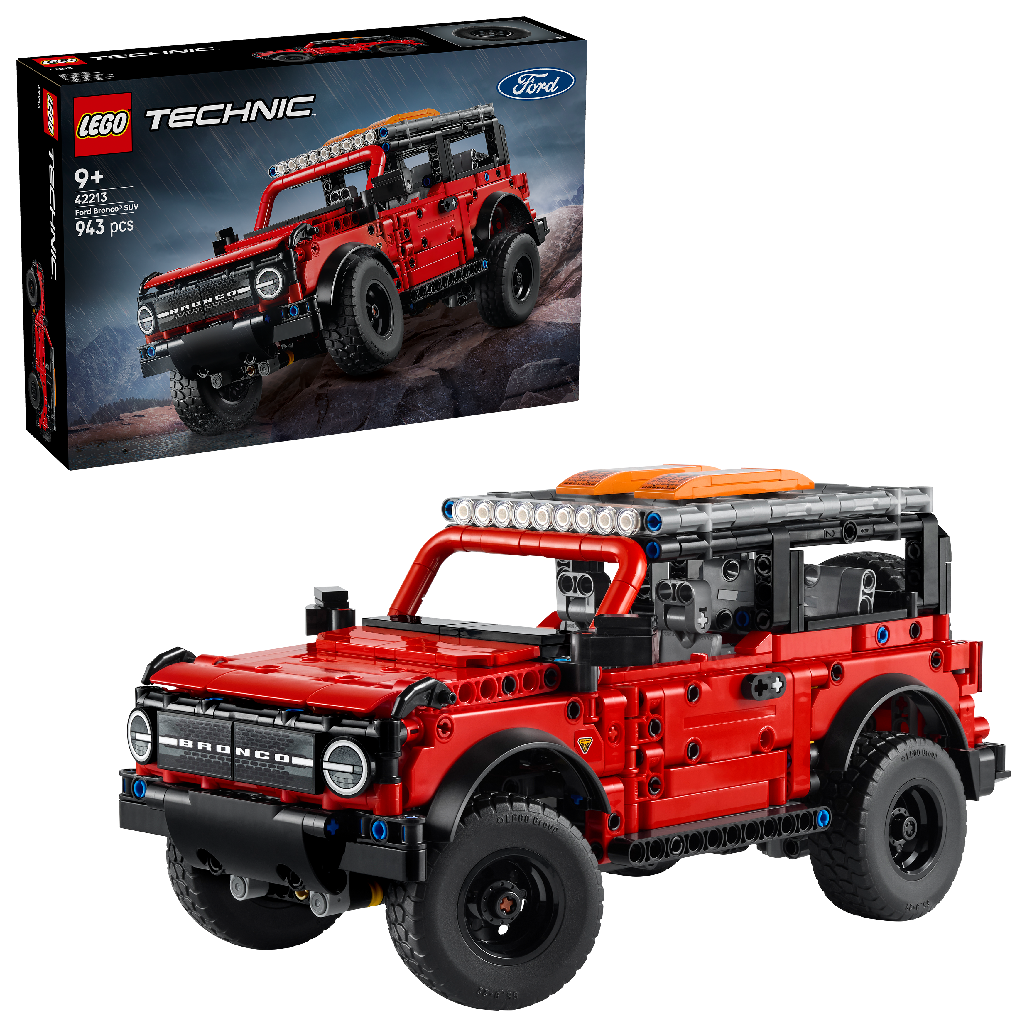 Lego Technic Ford Bronco Suv Off Road Car 42213