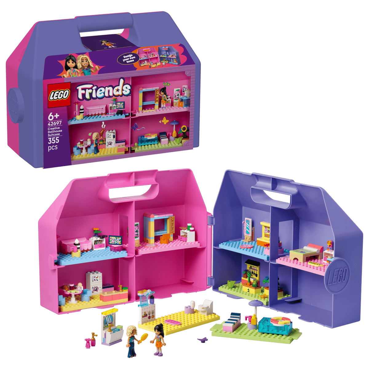 Lego Friends Creative Dollhouse Suitcase Toy 42697
