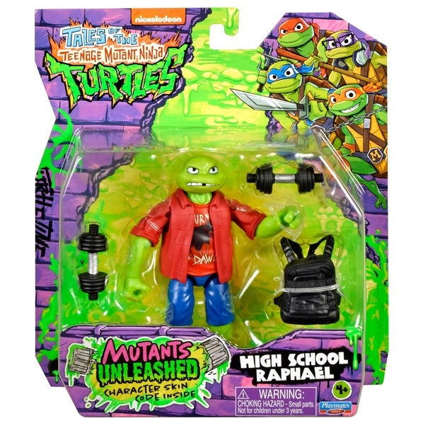 Teenage Mutant Ninja Turtles: Mutants Unleashed High School Raphael Action Figure
