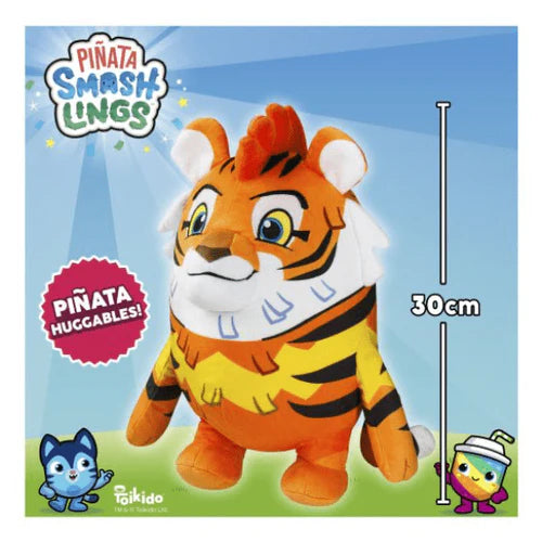 Piñata Smashlings: Huggable 12" Plush: Mo The Tiger