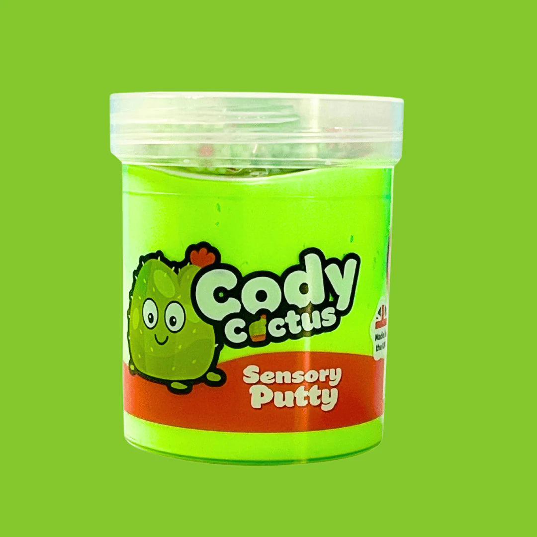 Slime Party Sensory Putty- Cody Cactus