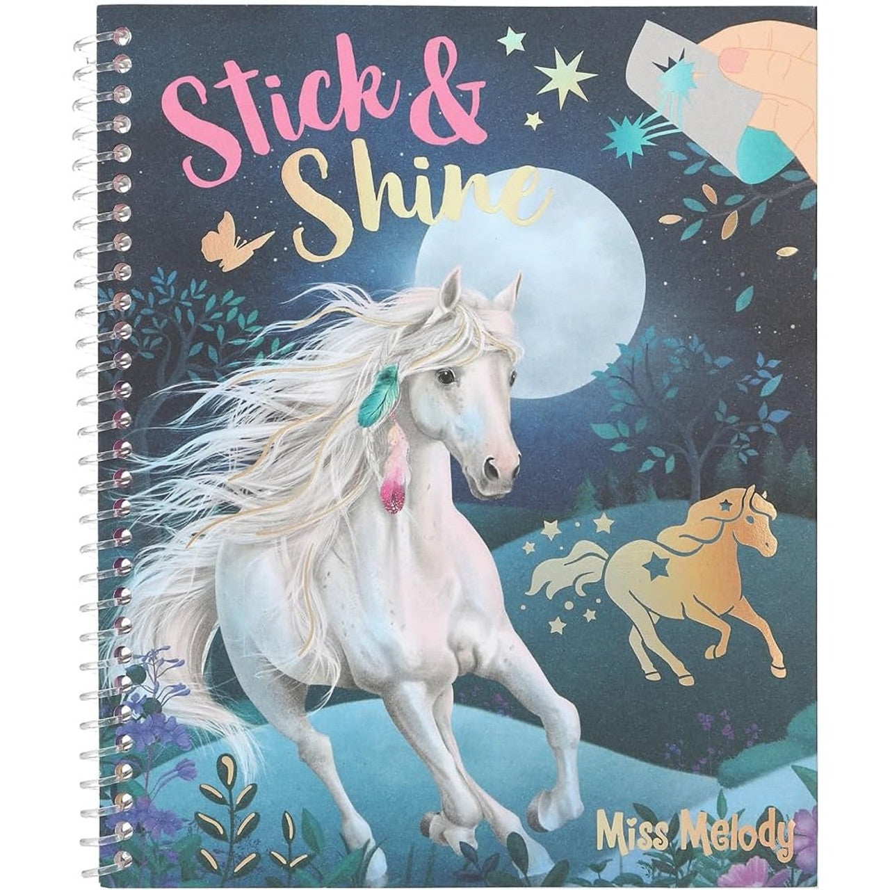 Miss Melody Colouring Book Stick & Shine