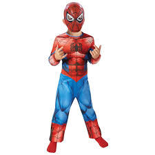 Spider-Man Top And Mask Costume